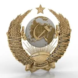 Soviet Coat Of Arms 3d model