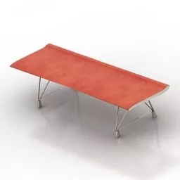 Rectangle Bench Aero 3d model