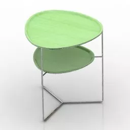 Green Table Valet 3d model
