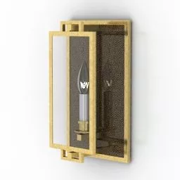 Art Sconce Lamp Orione 3d model