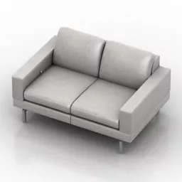 Sofa Tigra 2 Seats 3d model