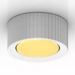 Luster Dipper Oval Slice Shade 3d model