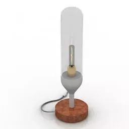 Old Oil Lamp Furore Supergrau 3d model