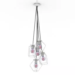 Industrial Luster Fiord Lamp 3d model