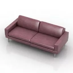 Leather Sofa Tigra 3d model