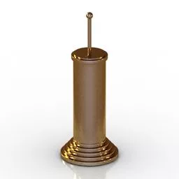 Brush Bathroom Accessories V1 3d model