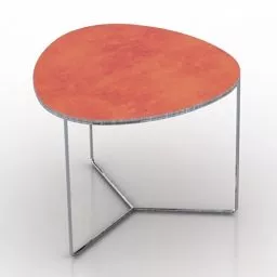 Red Table Valet 3d model
