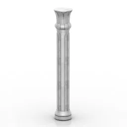 Wreck Construction Column 3d model