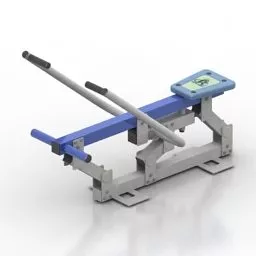 Outdoor Gym Sport Simulators 3d model