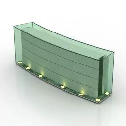 Rack Reception V1 3d model