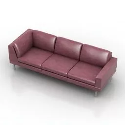 Three Seaters Sofa Jori Tigra 3d model