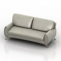 2 Seaters Sofa Omega 3d model
