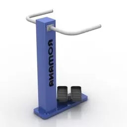 Gym Sport Equipment 3d model