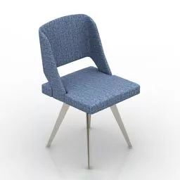 Armchair Dinning Furniture 3d model