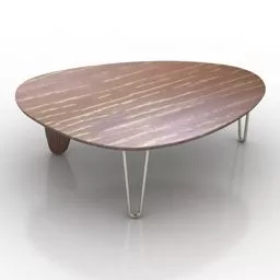 Art Table Noguchi 3d model
