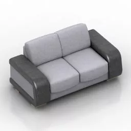 Two Seaters Sofa Viola 3d model
