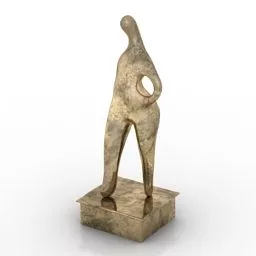 Sphinx Statue 3d model