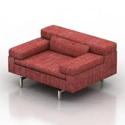 Armchair Jori Modern Style 3d model
