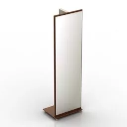 Mirror Wheel Shape 3d model