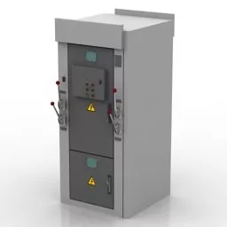 Box Electrical 3d model