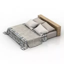 Bed Loft Design 3d model