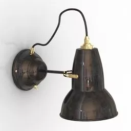 Sconce Lamp Elegant Decorative 3d model