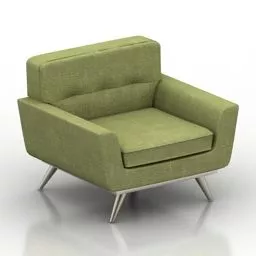 Armchair Denmark Furniture 3d model