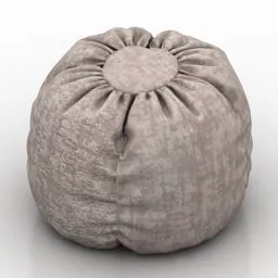 Brown Seat Bag Shaped 3d model