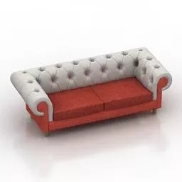 Sofa Altair Loveseat 3d model