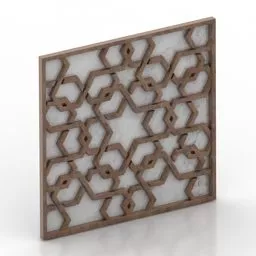 Decor Asian Plaster 3d model