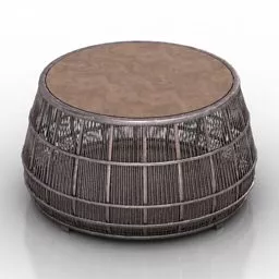 Table Formdecor Peacock Chair Table 3d model
