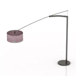 Torchere Balance Fabric Vibia 3d model