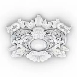 Decor Plaster Molding 3d model
