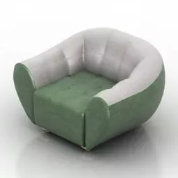 Armchair Dls Globus 3d model