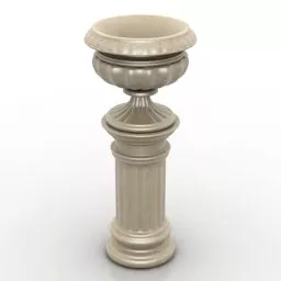 Stone Vase Decoration Ware 3d model