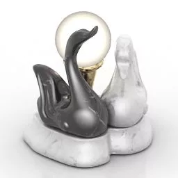 Lamp Decor Duck Shaped 3d model