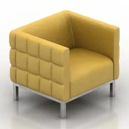 Armchair Dls Tetra 3d model
