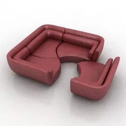 Sofa Puzzle 3d model