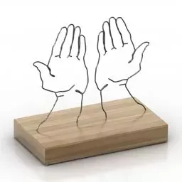 Sculpture Decor 3d model