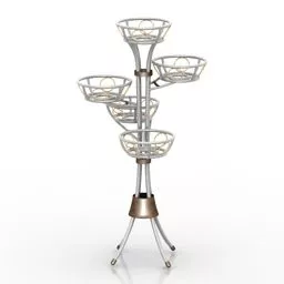 Rack For Flowers 3d model