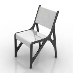 Modern Simple Chair Design 3d model