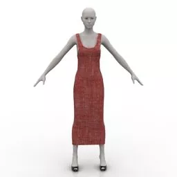 Mannequin For Exhibition 3d model