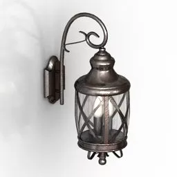 Sconce Lamp Vintage 3d model Sconce Lamp Vintage 3d model