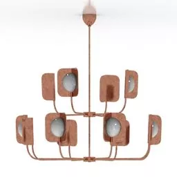 Modern Luster Lampadari 3d model