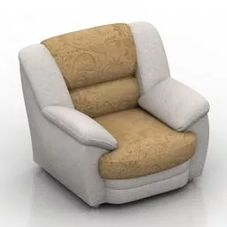 Armchair Pushe Encasa Design 3d model