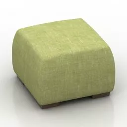 Square Seat Pushe Mista 3d model