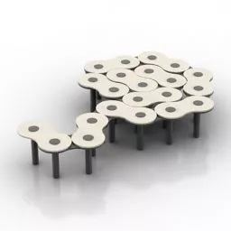 Module Table Nodesign 3d model