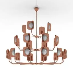 Luster Donolux Drop Spheres 3d model