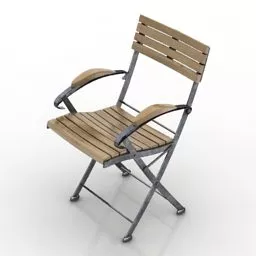 Armchair Folding Able 3d model