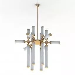 Modern Luster Roll Hill 3d model